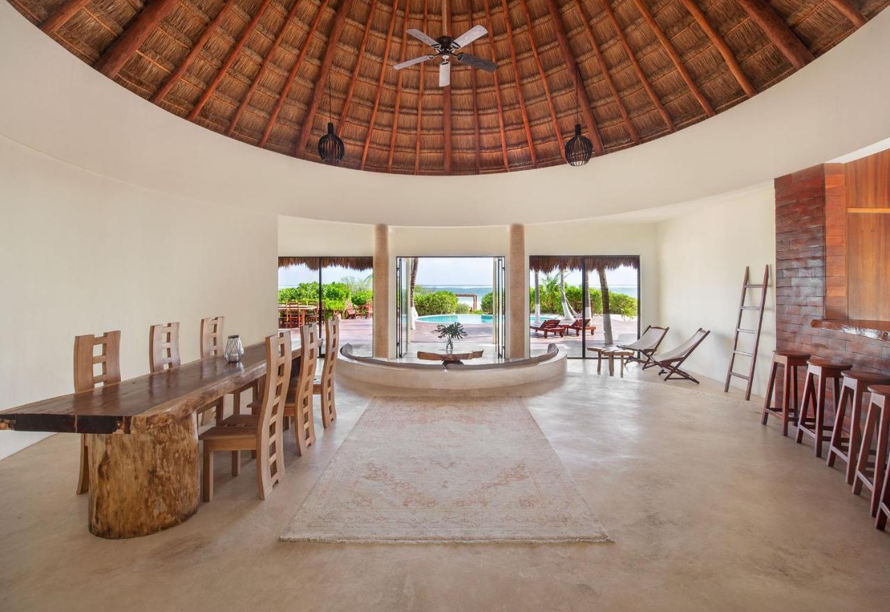 Beachfront Villa Playaaekun Tulum Exterior photo